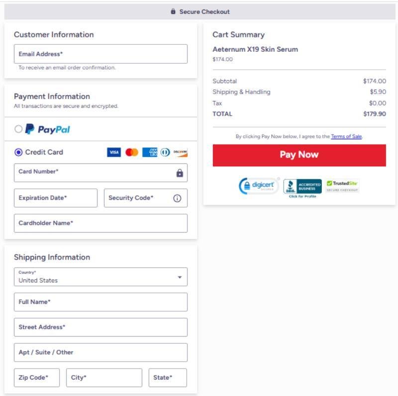 Encryption and security icons for safe and protected online checkout